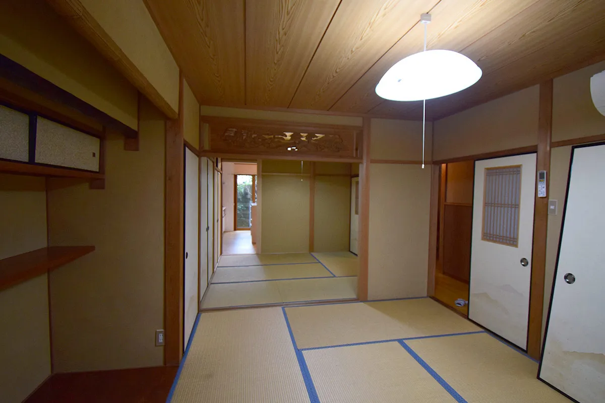 The second floor can be customized to your liking! Detached house in Shimogamo.