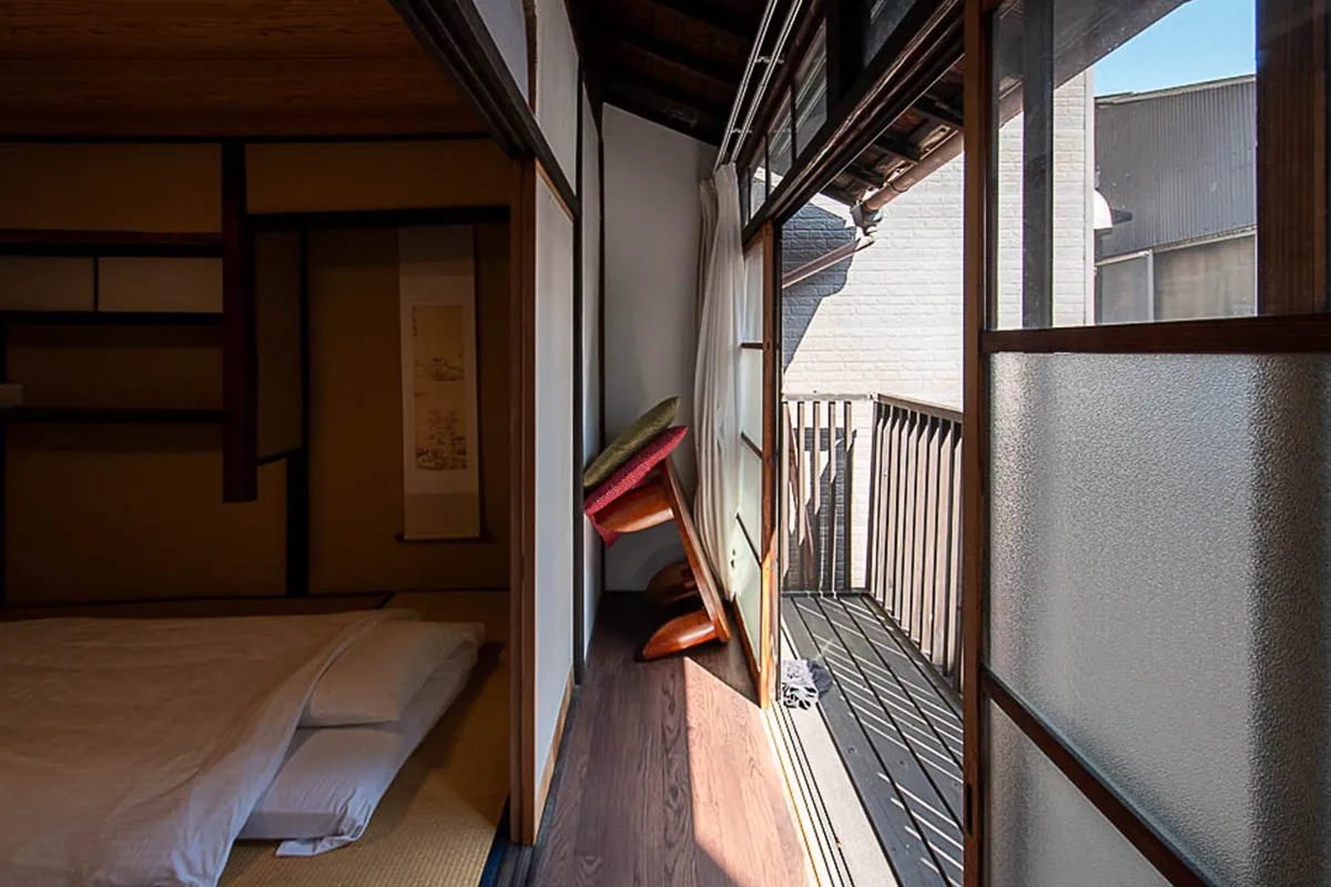 Kyomachiya currently operating as a guesthouse