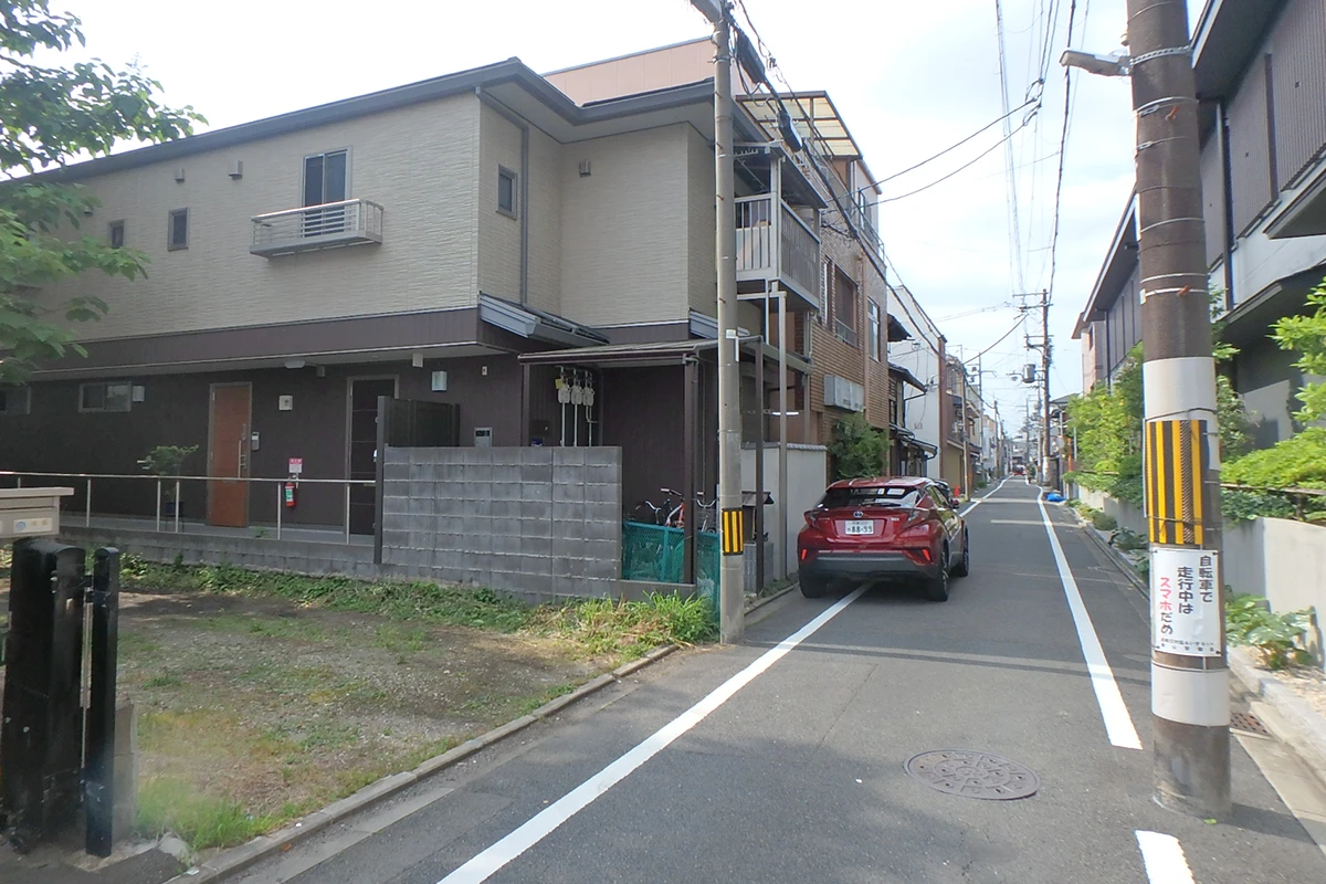 Land for sale (vacant land) just a short walk from Keihan Shichijo Station