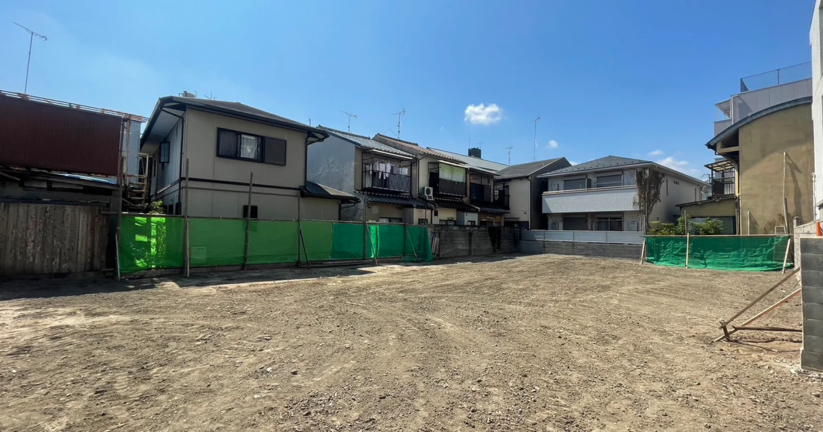 Land for sale near Higashiyama Marutamachi!