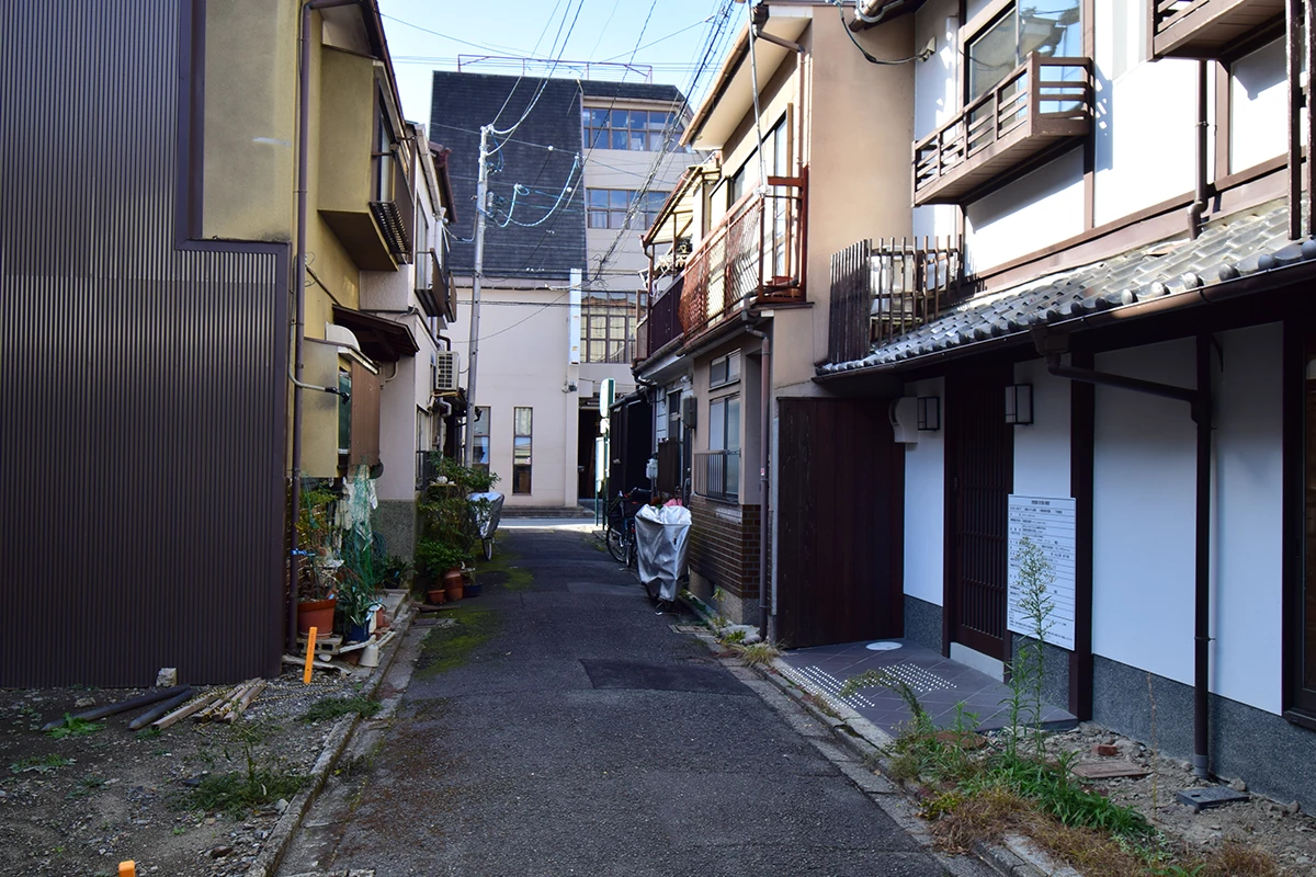 Kyomachiya renovated in October 2020