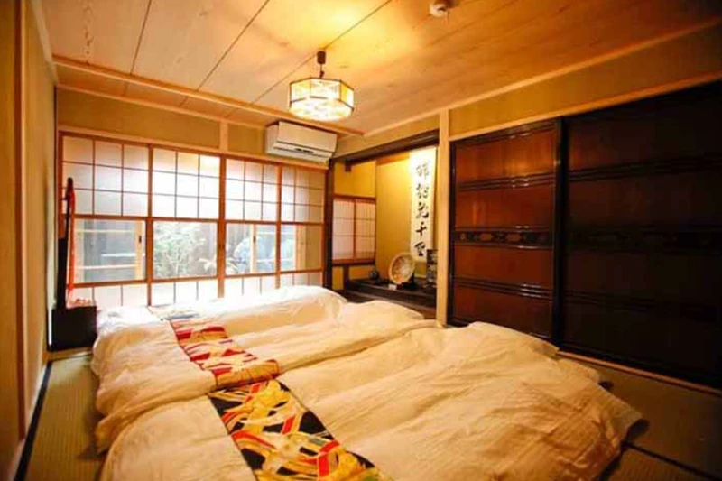 Kyomachiya currently operating as a guesthouse