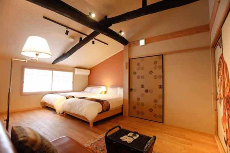 Kyomachiya currently operating as a guesthouse